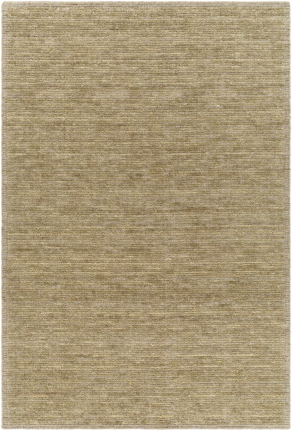 Viera VRE-2301 Modern Wool Rug VRE2301-912 Olive, Medium Gray, Beige 100% Wool 9' x 12'