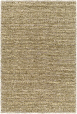 Viera VRE-2301 Modern Wool Rug VRE2301-912 Olive, Medium Gray, Beige 100% Wool 9' x 12'