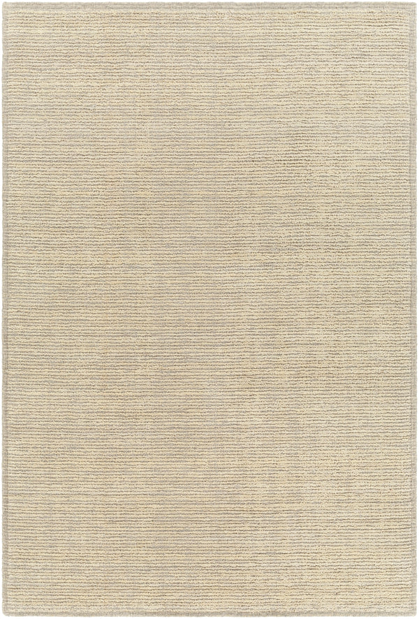 Viera VRE-2303 Modern Wool Rug VRE2303-912 Medium Gray, Beige 100% Wool 9' x 12'