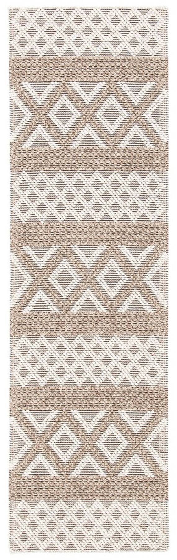 Vermont 211 Hand Woven 60% Wool, 40% Cottton 0 Rug Ivory / Grey 60% Wool, 40% Cottton VRM211F-9