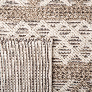 Vermont 211 Hand Woven 60% Wool, 40% Cottton 0 Rug Ivory / Grey 60% Wool, 40% Cottton VRM211F-9