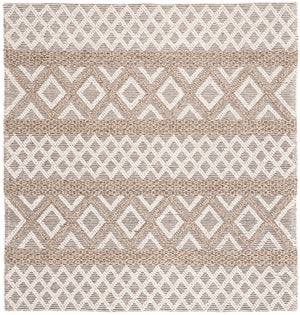 Vermont 211 Hand Woven 60% Wool, 40% Cottton 0 Rug Ivory / Grey 60% Wool, 40% Cottton VRM211F-9