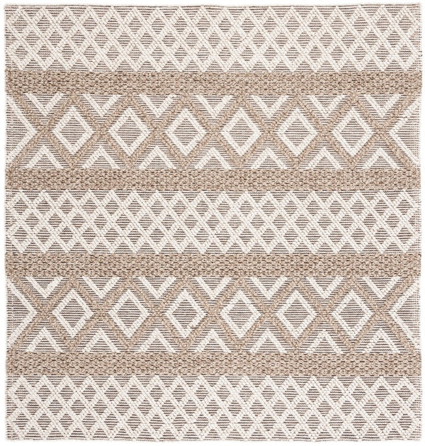 Vermont 211 Hand Woven 60% Wool, 40% Cottton 0 Rug Ivory / Grey 60% Wool, 40% Cottton VRM211F-9
