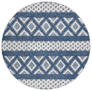 Vermont 211 Hand Woven 60% Wool, 40% Cottton 0 Rug Ivory / Blue 60% Wool, 40% Cottton VRM211N-9
