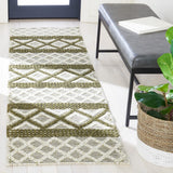 Vermont 211 Hand Woven 60% Wool, 40% Cottton 0 Rug Ivory / Dark Green 60% Wool, 40% Cottton VRM211Y-9