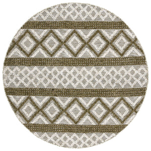 Vermont 211 Hand Woven 60% Wool, 40% Cottton 0 Rug Ivory / Dark Green 60% Wool, 40% Cottton VRM211Y-9