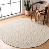 Safavieh Vermont 212 Hand Woven 60% Wool And 40% Cotton Rug VRM212A-8SQ