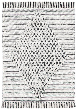 Vermont 502 Flat Weave 60% Wool, 40% Cotton 0 Rug Ivory / Black 60% Wool, 40% Cotton VRM502A-5