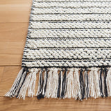 Vermont 502 Flat Weave 60% Wool, 40% Cotton 0 Rug Ivory / Black 60% Wool, 40% Cotton VRM502A-5