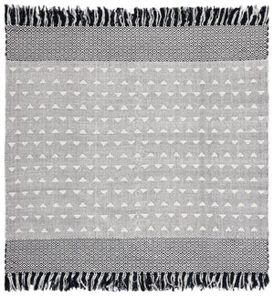 Vermont 503 Flat Weave 50% Wool, 50% Cotton 0 Rug Ivory / Black 50% Wool, 50% Cotton VRM503A-5