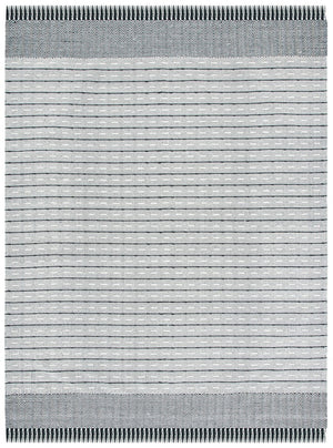Vermont 504 Flat Weave 50% Wool, 50% Cotton 0 Rug Ivory / Black 50% Wool, 50% Cotton VRM504A-5