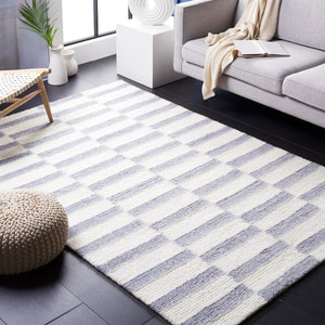 Safavieh Vermont 555 Hand Tufted New Zealand Wool and Cotton with Latex Contemporary Rug VRM555A-8