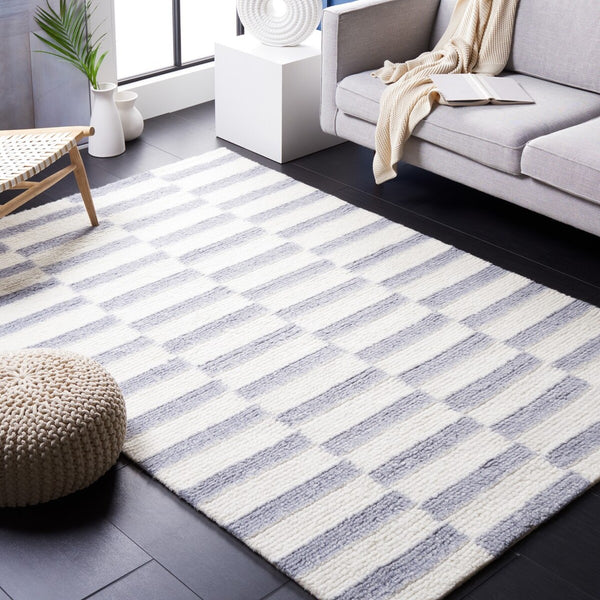 Safavieh Vermont 555 Hand Tufted New Zealand Wool and Cotton with Latex Contemporary Rug VRM555A-8