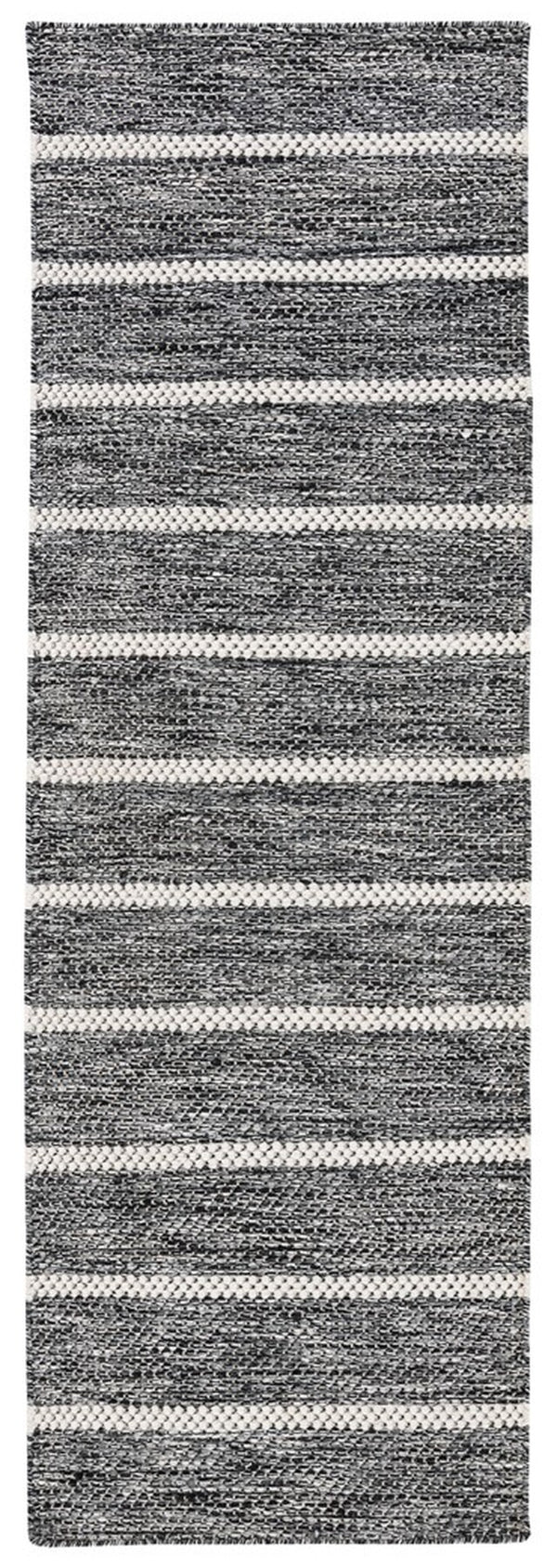 Vermont 802 Hand Tufted 80% Wool, 20% Cotton Rug Black / Ivory 80% WOOL, 20% COTTON VRM802Z-9