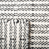 Vermont 803 Hand Tufted 80% Wool, 20% Cotton Rug Black / Ivory 80% WOOL, 20% COTTON VRM803Z-9