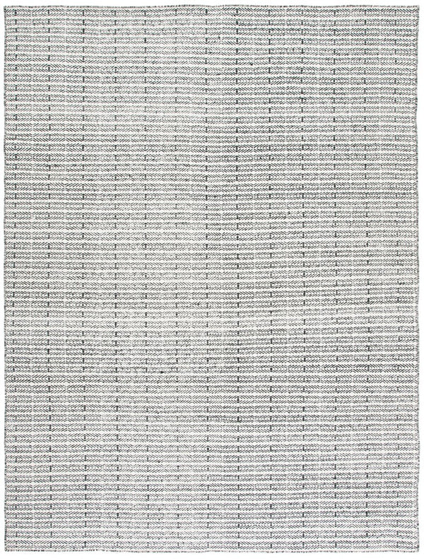 Vermont 803 Hand Tufted 80% Wool, 20% Cotton Rug Black / Ivory 80% WOOL, 20% COTTON VRM803Z-9