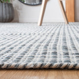 Vermont 806 Hand Tufted 80% Wool, 20% Cotton Rug Grey / Ivory 80% WOOL, 20% COTTON VRM806F-9