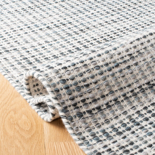 Vermont 806 Hand Tufted 80% Wool, 20% Cotton Rug Grey / Ivory 80% WOOL, 20% COTTON VRM806F-9