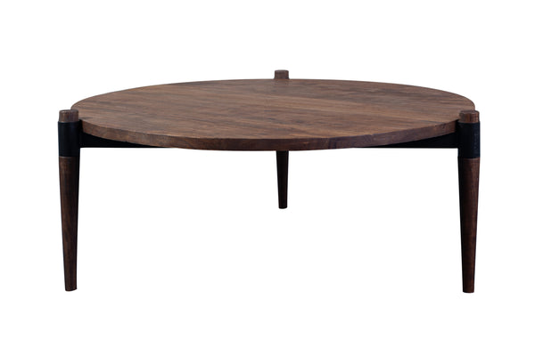 Porter Designs Santiago Contemporary Solid Acacia Wood Contemporary Coffee Table Brown 05-108-03-7888