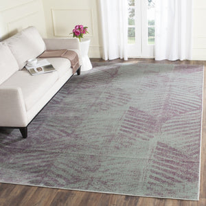 Vintage Power Loomed Area Rug - Stunning Reclaimed Design with Organic Viscose for Timeless Elegance