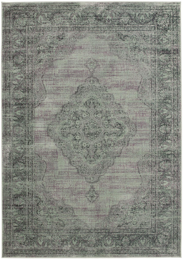 Vintage Power Loomed Rug – Classic Persian Design with Organic Viscose for Timeless Elegance