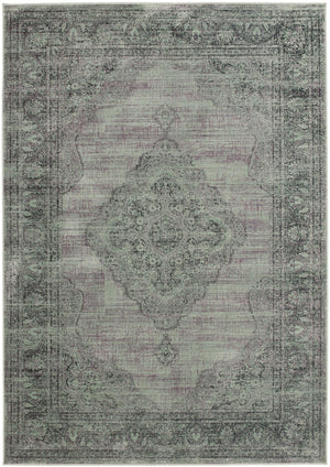 Vintage Power Loomed Rug – Classic Persian Design with Organic Viscose for Timeless Elegance