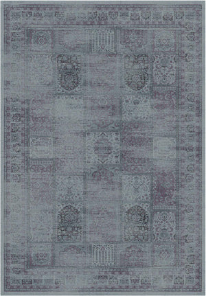 Vintage Power Loomed Rug - Elegant Organic Viscose Design Inspired by Timeless Persian & Turkish Styles