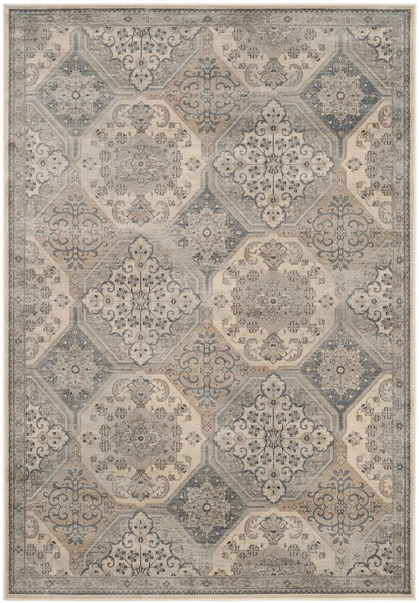 Vintage Power Loomed Rug - Reclaimed Style with Elegant Persian and Turkish Designs for Any Room