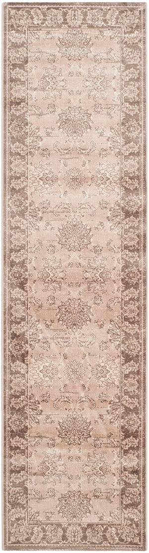 Vintage Power Loomed Rug - Elegant Reimagined Designs with Organic Viscose for Timeless Style