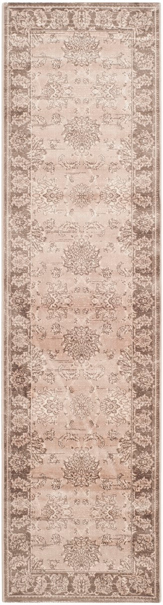 Vintage Power Loomed Rug - Elegant Reimagined Designs with Organic Viscose for Timeless Style