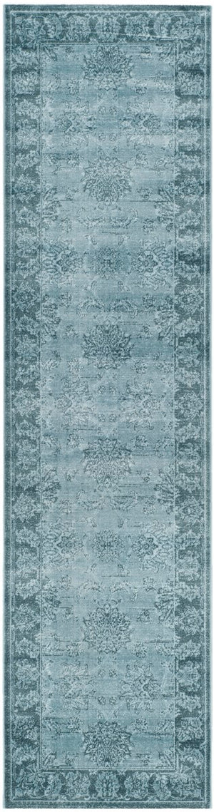 Vintage Power Loomed Rug - Elegant Reimagined Designs with Organic Viscose for Timeless Style
