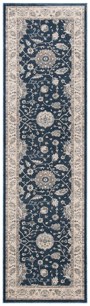 Vintage 872  Not Available Not Available Rug Dark Blue / Beige
