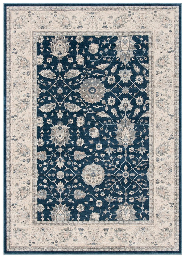 Vintage 872  Not Available Not Available Rug Dark Blue / Beige
