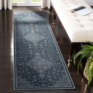 Vintage 873  Not Available Not Available Rug Light Blue / Dark Blue
