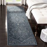 Vintage 875  Not Available Not Available Rug Light Blue / Dark Blue