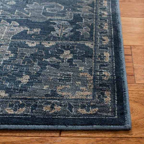 Vintage 875  Not Available Not Available Rug Light Blue / Dark Blue