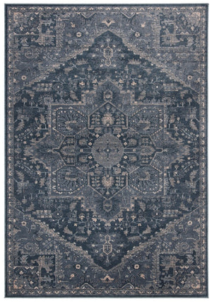 Vintage 875  Not Available Not Available Rug Light Blue / Dark Blue