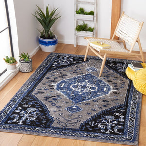 Safavieh Vintage Hamadan 201 Power Loomed Polypropylene Transitional Rug VTH201B-9