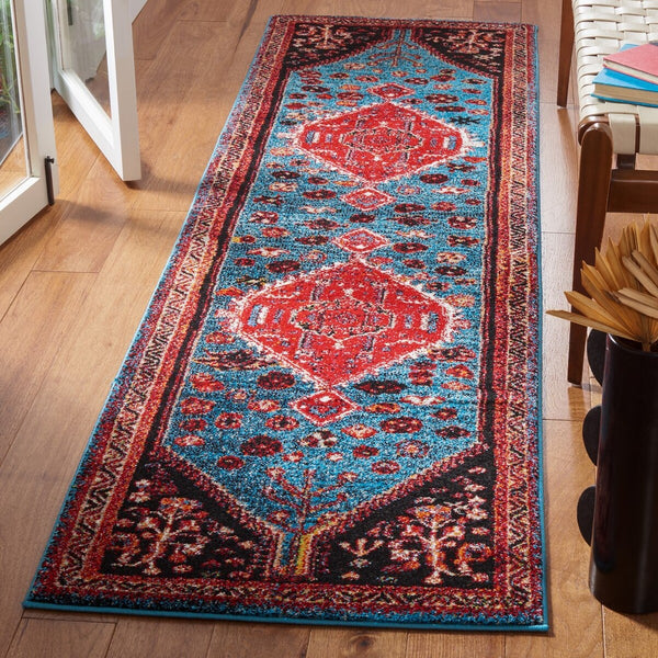 Safavieh Vintage Hamadan 201 Power Loomed Polypropylene Transitional Rug VTH201K-9