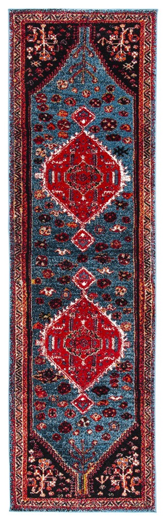 Safavieh Vintage Hamadan 201 Power Loomed Polypropylene Transitional Rug VTH201K-9