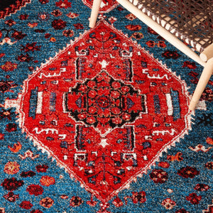 Safavieh Vintage Hamadan 201 Power Loomed Polypropylene Transitional Rug VTH201K-9