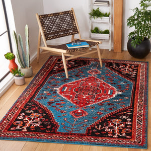 Safavieh Vintage Hamadan 201 Power Loomed Polypropylene Transitional Rug VTH201K-9