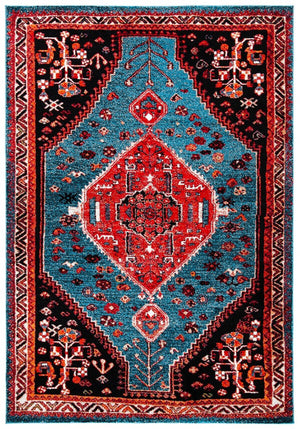 Safavieh Vintage Hamadan 201 Power Loomed Polypropylene Transitional Rug VTH201K-9