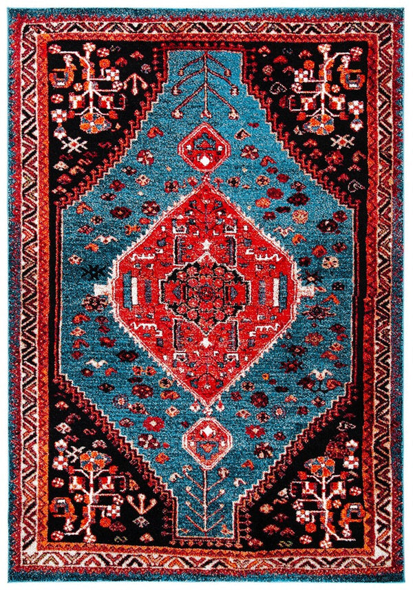 Safavieh Vintage Hamadan 201 Power Loomed Polypropylene Transitional Rug VTH201K-9