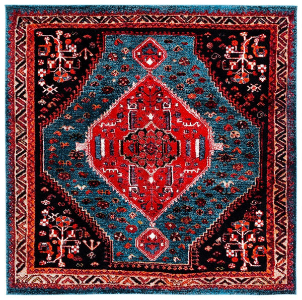 Safavieh Vintage Hamadan 201 Power Loomed Polypropylene Transitional Rug VTH201K-9