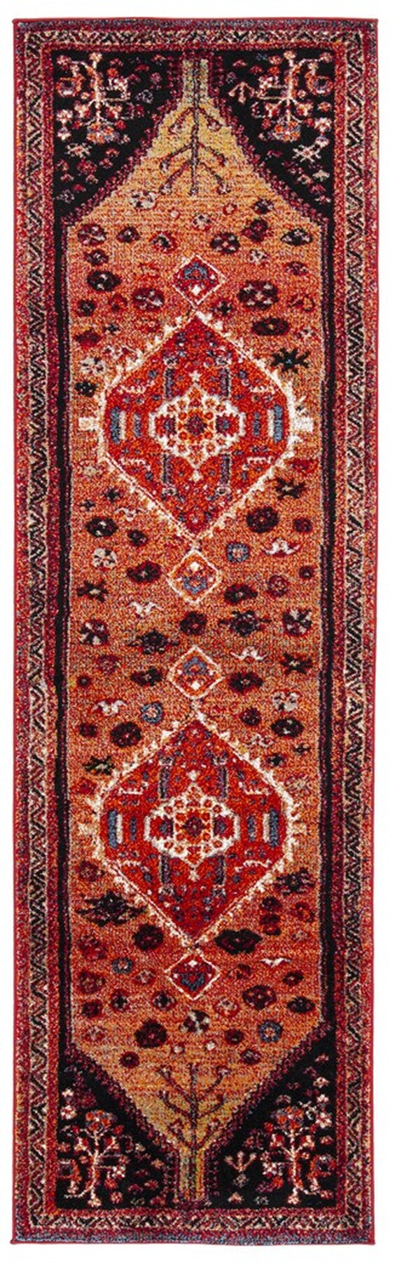 Safavieh Vintage Hamadan 201 Power Loomed Polypropylene Transitional Rug VTH201P-9