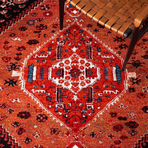 Safavieh Vintage Hamadan 201 Power Loomed Polypropylene Transitional Rug VTH201P-9
