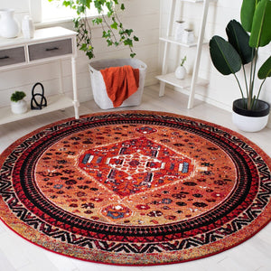 Safavieh Vintage Hamadan 201 Power Loomed Polypropylene Transitional Rug VTH201P-9