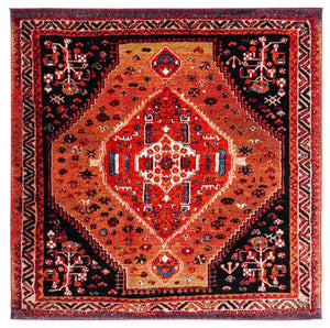 Safavieh Vintage Hamadan 201 Power Loomed Polypropylene Transitional Rug VTH201P-9