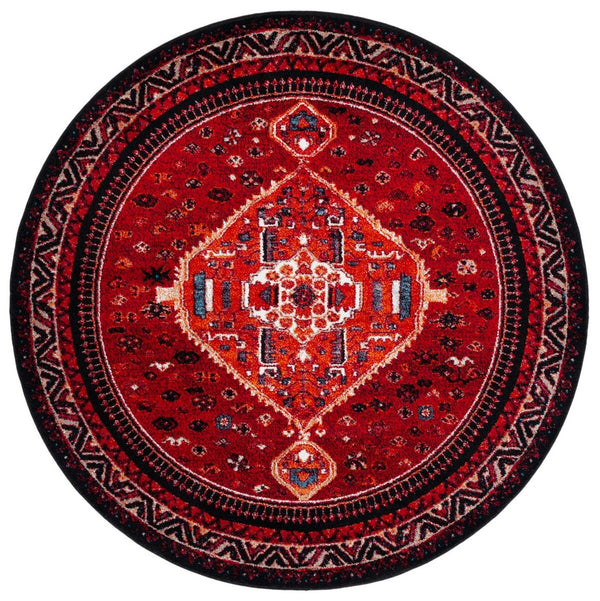 Safavieh Vintage Hamadan 201 Power Loomed Polypropylene Transitional Rug VTH201Q-9